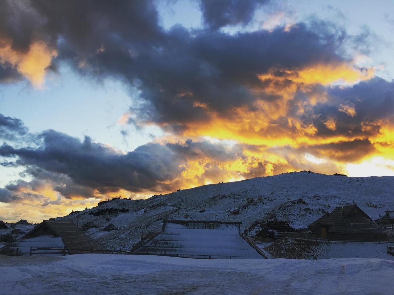 Chalet Gasparjeva Velika Planina Kamnik Exteriör bild
