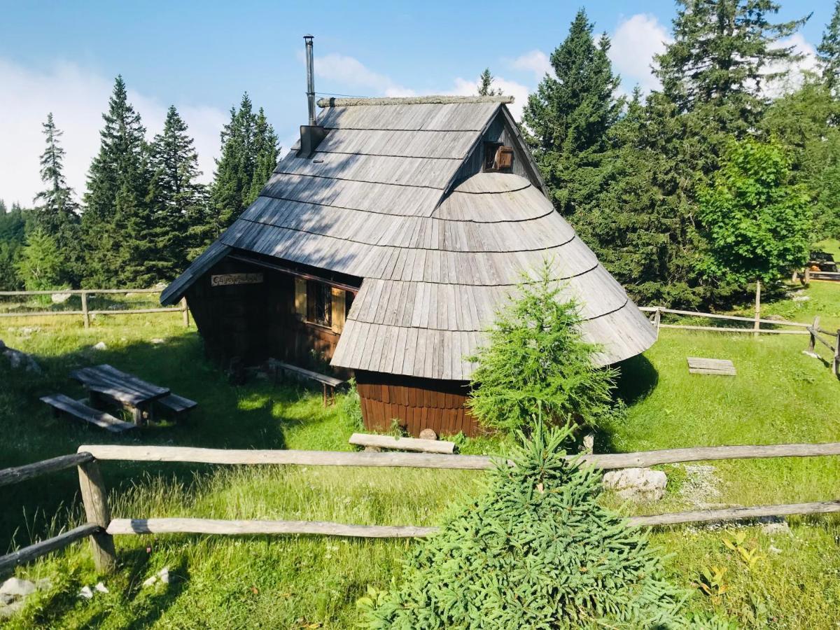 Chalet Gasparjeva Velika Planina Kamnik Exteriör bild
